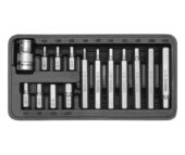 15-piece hex screwdriver set HEX  (YT-0413) - YT-0413 salidzini kurpirkt cenas