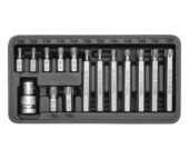 15-piece screwdriver set "T-Star" TORX (YT-0411) - YT-0411 salidzini kurpirkt cenas