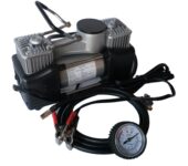 Air compressor 2x30mm cylinders PU hose 12V (BST1023) - BST1023 salidzini kurpirkt cenas