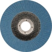 Šlifavimo diskas lapelinis plokščios formos mėlynas 125mm P36 INOX (YT-83311) - YT-83311 salidzini kurpirkt cenas
