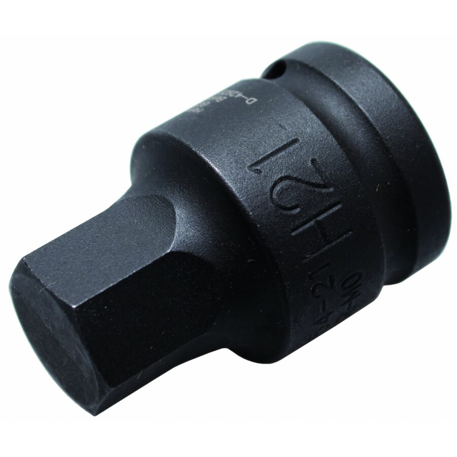 Impact Bit Socket | 20 mm (3/4") drive | internal Hexagon 21 mm (5054-21) - 5054-21 salidzini kurpirkt cenas