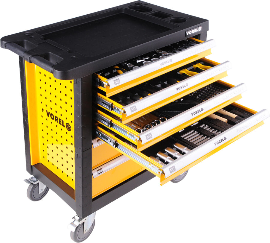 6 Dravers Roller Cabinet with Tool Insert (58540) - 58540 salidzini kurpirkt cenas