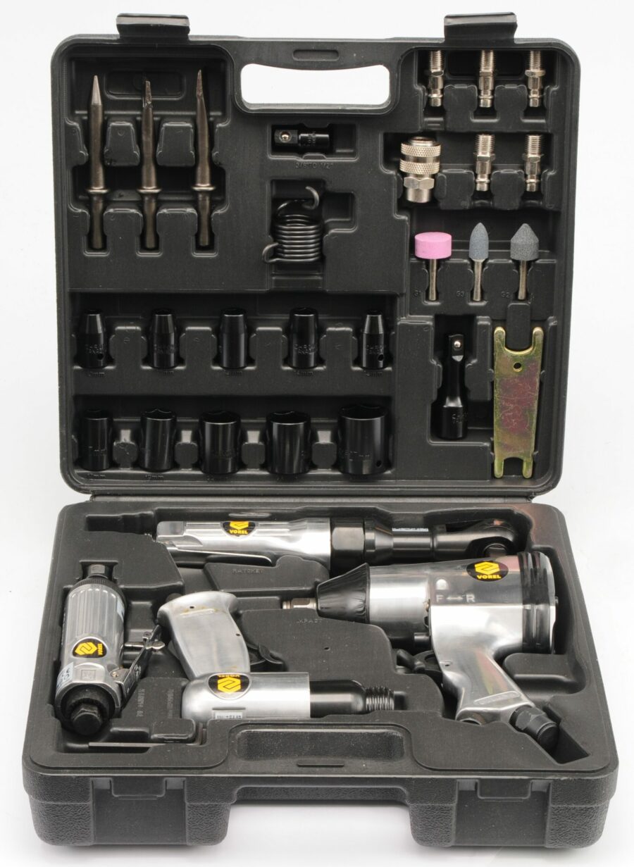 Pneumatic Tool Set 33PCS (81142) - 81142 salidzini kurpirkt cenas