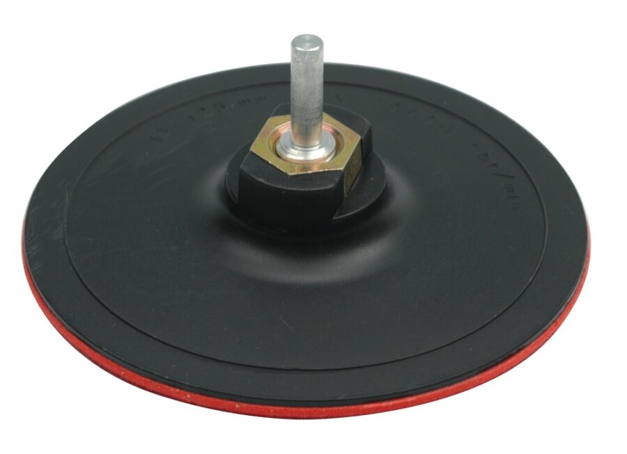 Backing Pad W /Velcro and Shank 125mm