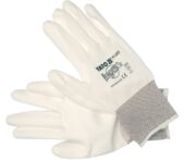 Gloves Nylon/Pu White 10" (YT-7470) - YT-7470 salidzini kurpirkt cenas