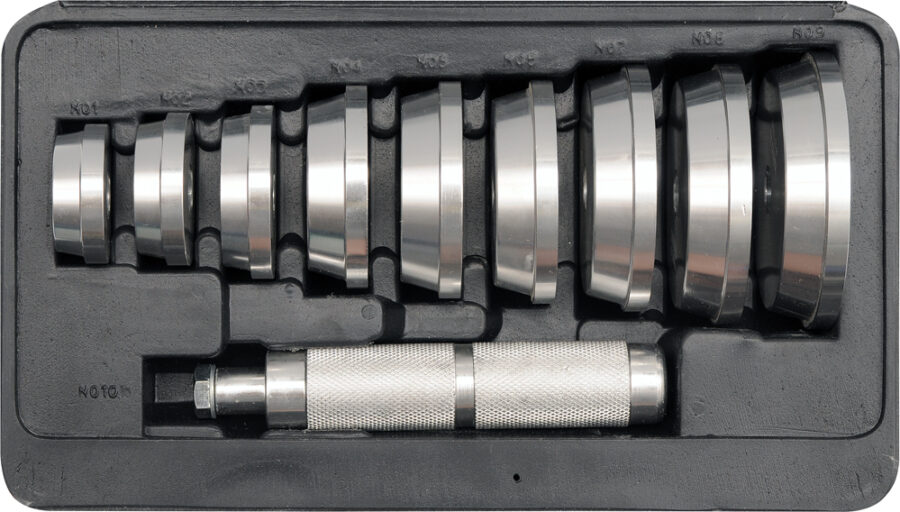 10-piece Bearing & Seal Driver Set(YT-0638) - YT-0638 salidzini kurpirkt cenas