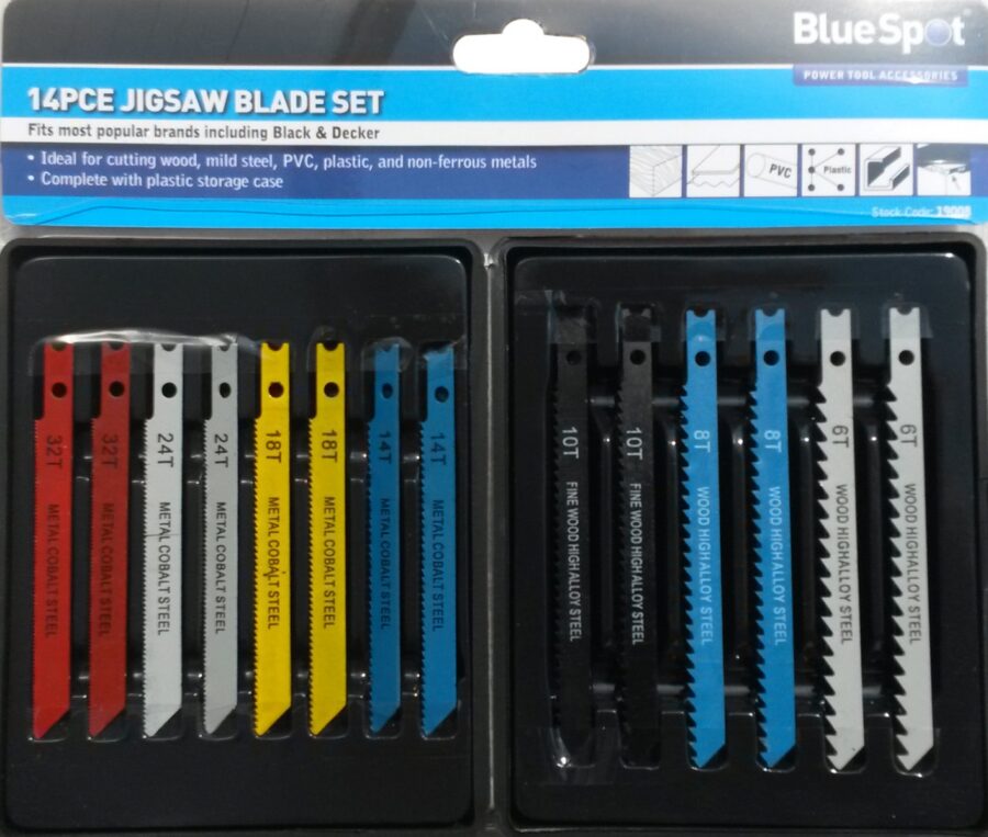 14 pcs Jigsaw Blade Set (JB14B) - JB14B salidzini kurpirkt cenas