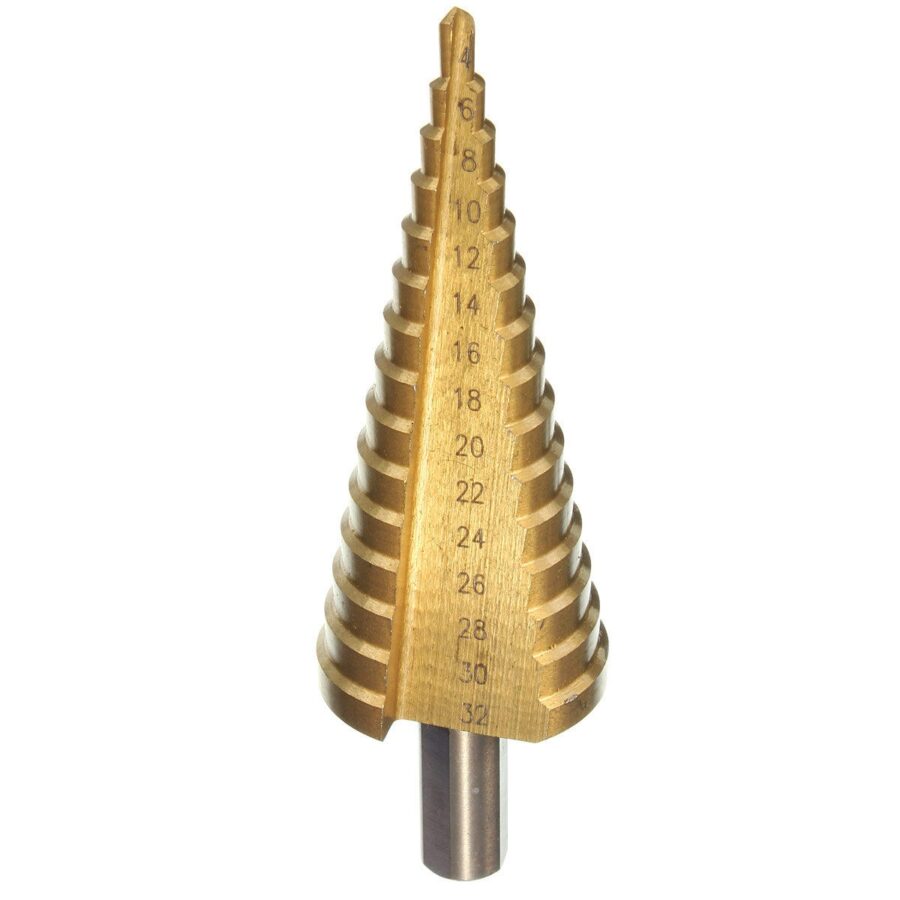 Step Drill | titanium-coated | Ø 4 - 32 mm (EB-4341) - EB-4341 salidzini kurpirkt cenas