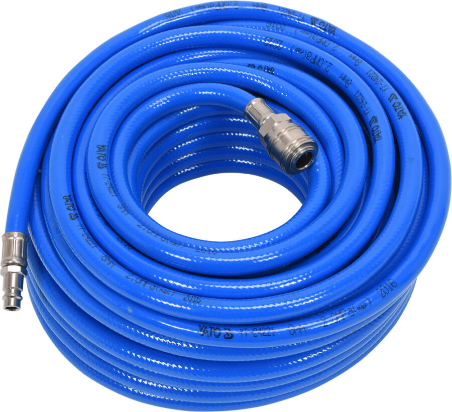 AIR HOSE PVC WITH COUPLING 8mm x 20m