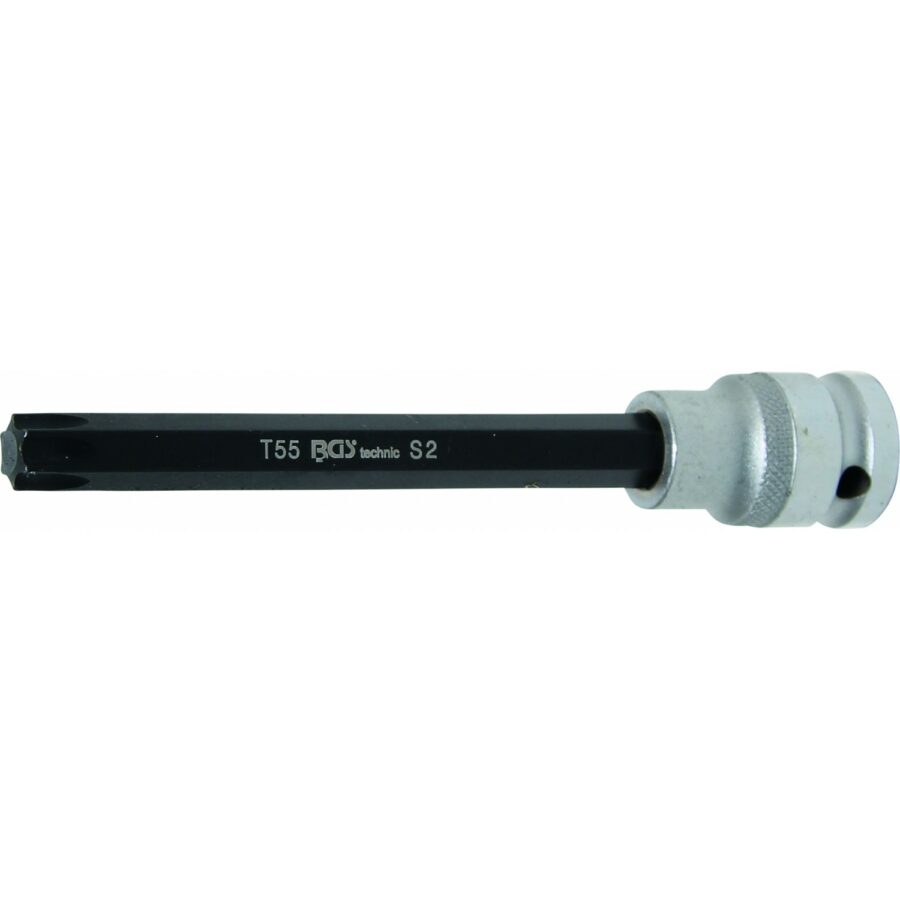 Bit Socket | length 140 mm | 12.5 mm (1/2") Drive | T-Star (for Torx) T55 (5004) - 5004 salidzini kurpirkt cenas
