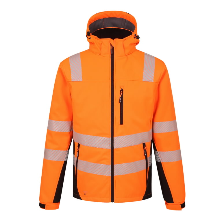 Hi-Vis ziemas softshell jaka Calgary