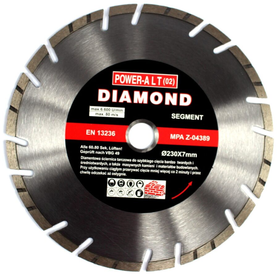 Diamond Blade 230mm X1.8X2.6X7.0