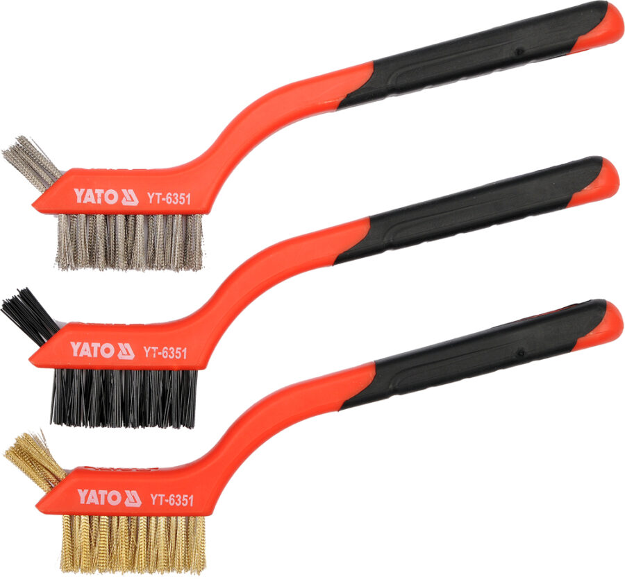 3-piece Brush Set  (YT-6351) - YT-6351 salidzini kurpirkt cenas