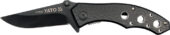 FOLDING KNIFE WITH BLACK BLADE (YT-76051) - YT-76051 salidzini kurpirkt cenas