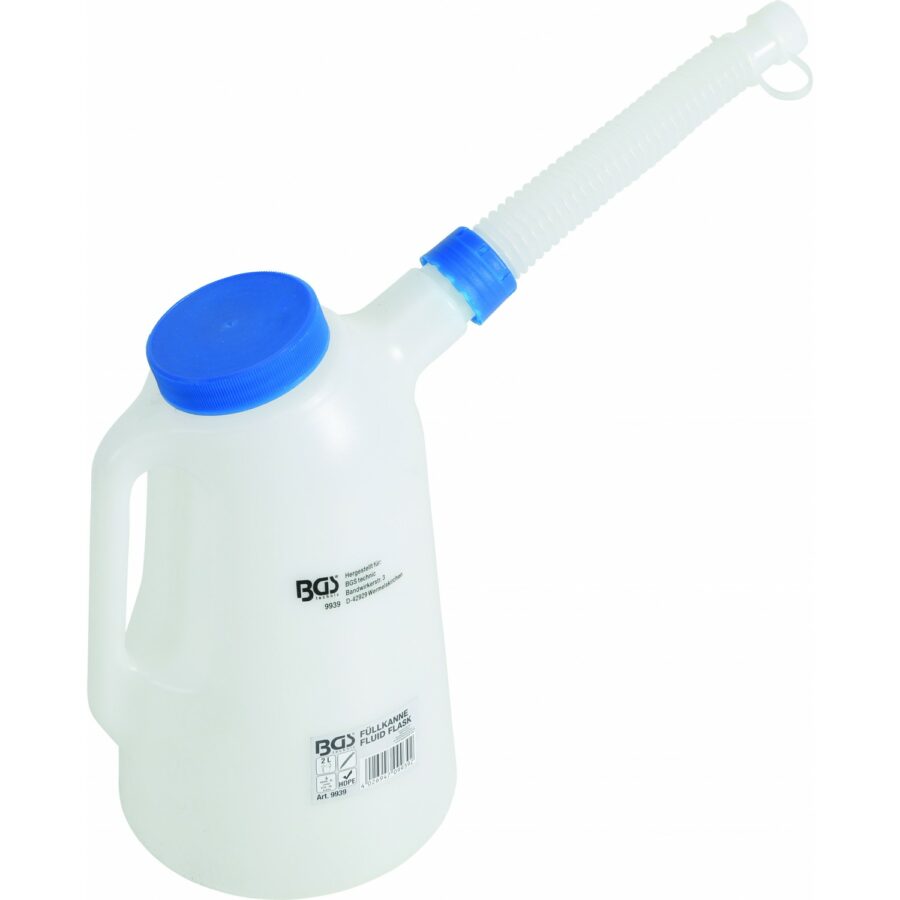 Fluid Flask with flexible spout and lid | 2 L  (9939) - 9939 salidzini kurpirkt cenas