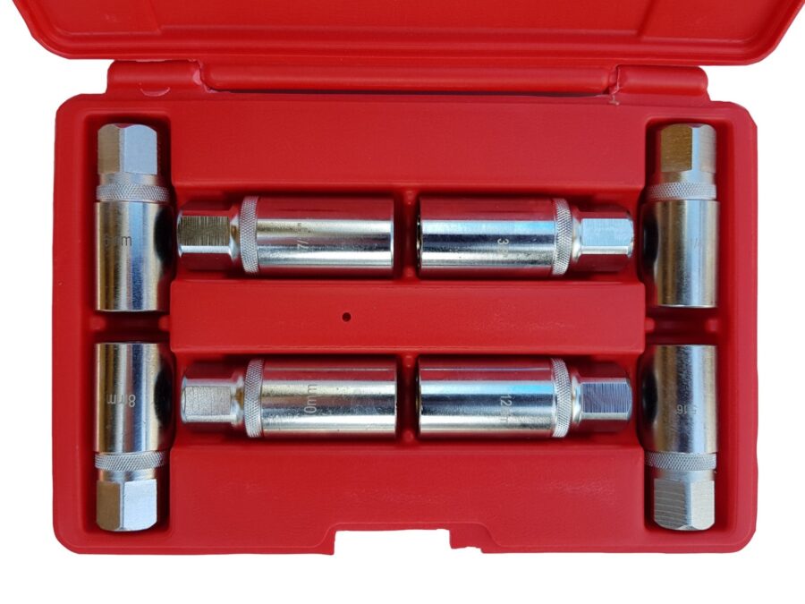 Stud Extractor Set | 6-12 mm | 8 pcs. (SW08) - SW08 salidzini kurpirkt cenas