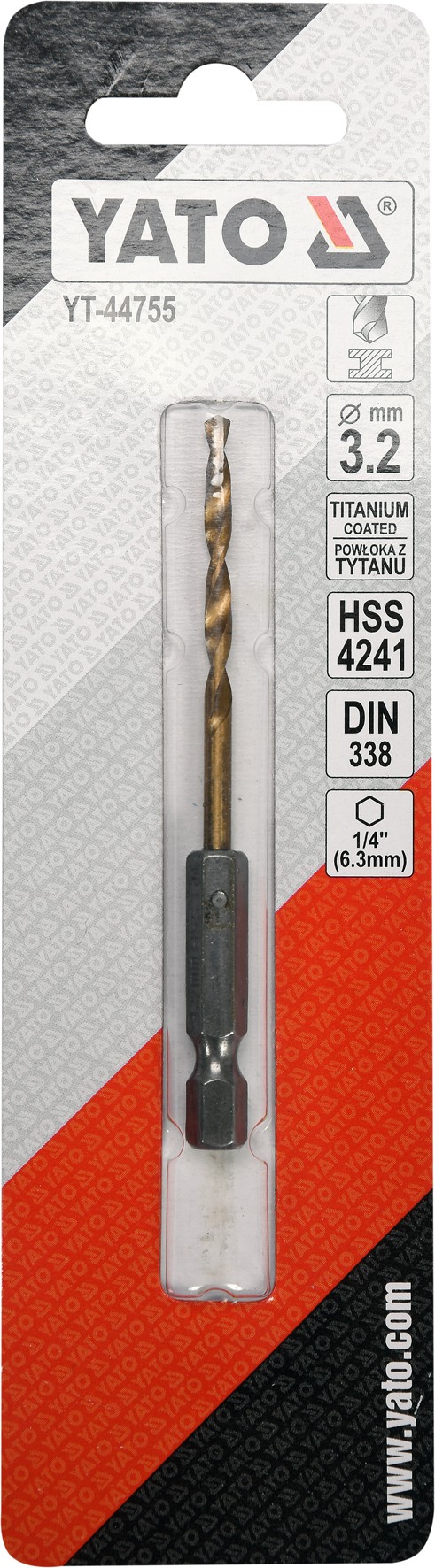 METAL DRILL WITH HEX SHANK 3