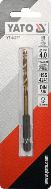 METAL DRILL WITH HEX SHANK 3