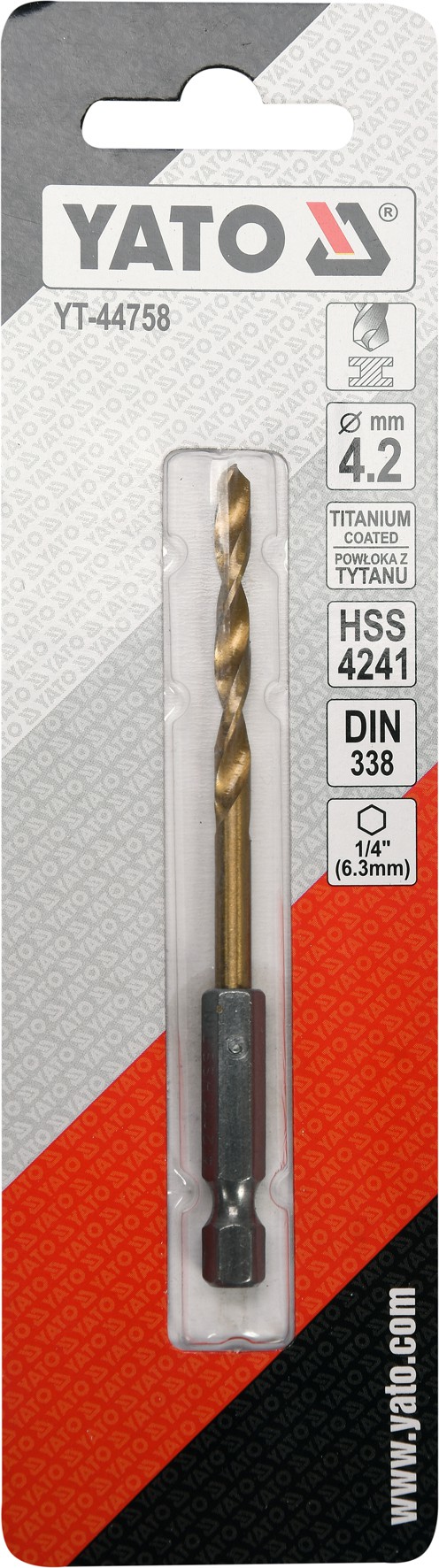 METAL DRILL WITH HEX SHANK 4