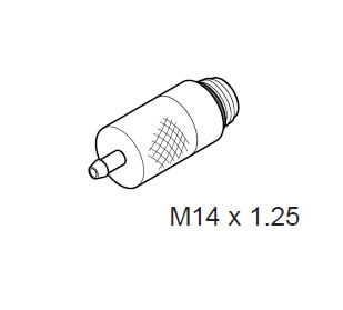 Spiediena adapters M14 x 1.25