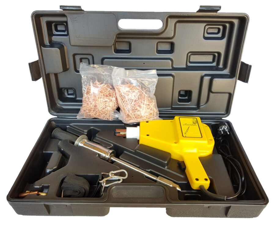 Auto Body Stud Welder Gun Kit Slide Hammer & Pins (WG07A) - WG07A salidzini kurpirkt cenas