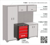 4 Drawer Base Cabinet | 66 x 45.7 x 86.3 cm (YT-08933) - YT-08933 salidzini kurpirkt cenas