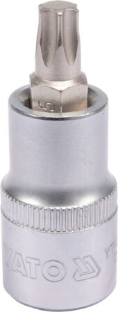 Socket bit Toorx 1/2" T45 L55 mm (YT-04315) - YT-04315 salidzini kurpirkt cenas