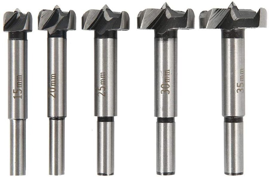 Forstner drill set | 5-35 mm | 5 pcs (SK1630) - SK1630 salidzini kurpirkt cenas