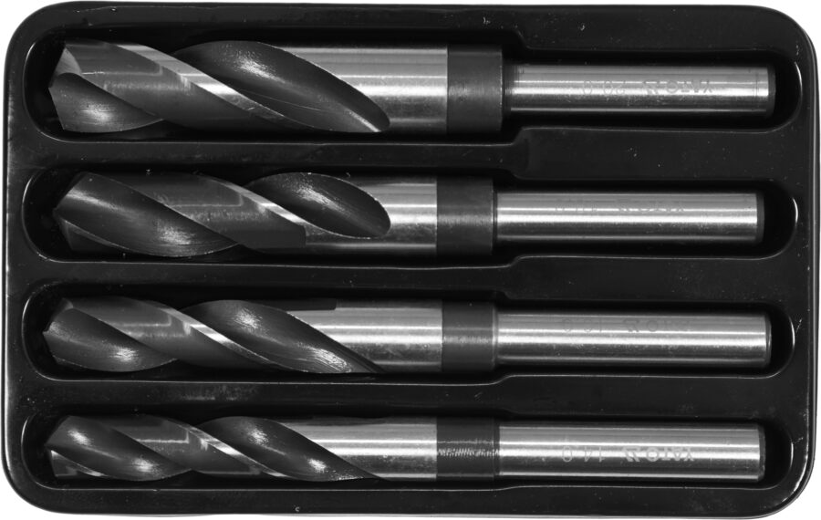 Set of drill bits for metal | 14 - 16 - 18 - 20 mm | 4 pcs. (YT-44625) - YT-44625 salidzini kurpirkt cenas