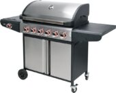 GAS GRILL 6+1 STAINLESS STEEL 18