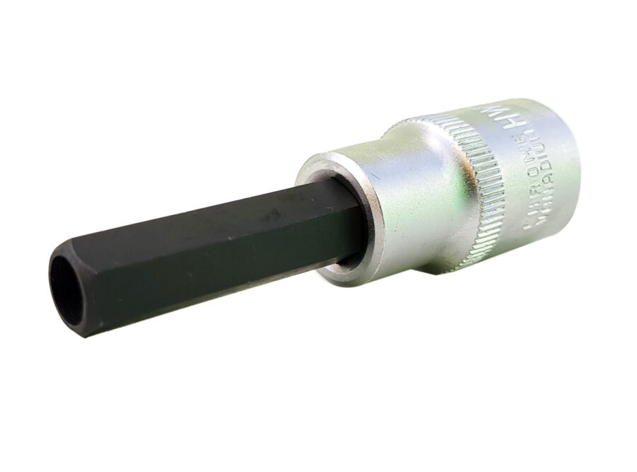 Injector Socket | 75 mm long | 12.5 mm (1/2") drive | internal Hexagon 10 mm (H10075) - H10075 salidzini kurpirkt cenas