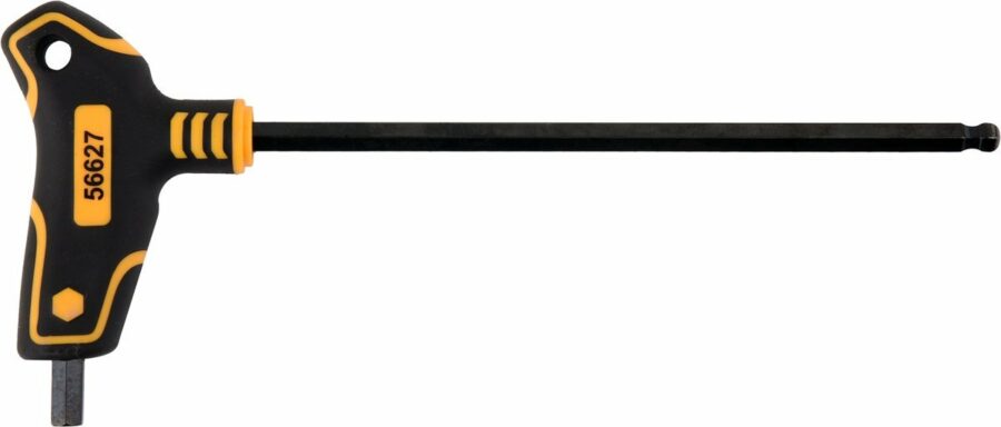 L tipo atsuktuvas HEX su rankena | šarnyrinis | 8 mm (56627) - 56627 salidzini kurpirkt cenas