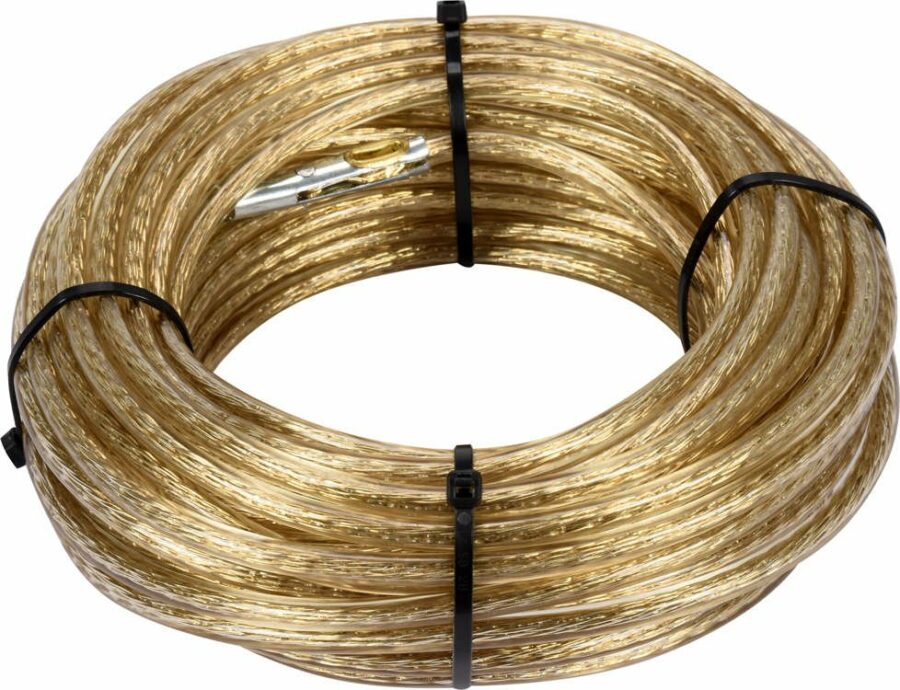 Customs cable steel with nozzle 6 mm / 16 m (85001) - 85001 salidzini kurpirkt cenas