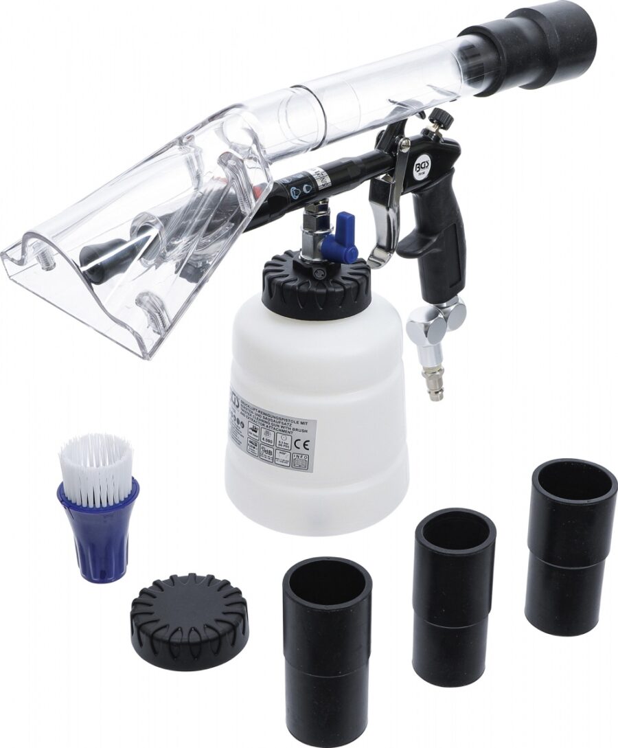 Twister Cleaning Gun with Brush and Extractor Attachment | 7 pcs. (70150) - 70150 salidzini kurpirkt cenas