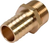 Connection to garden pumps. Brass tip / stub pipe with 1 "male thread (79924) - 79924 salidzini kurpirkt cenas