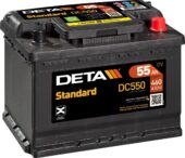 Akumulators DETA - 12V - 55  Ah - 3661024024808