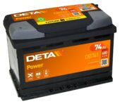Akumulators DETA POWER - 12V - 74  Ah Left - 3661024024563