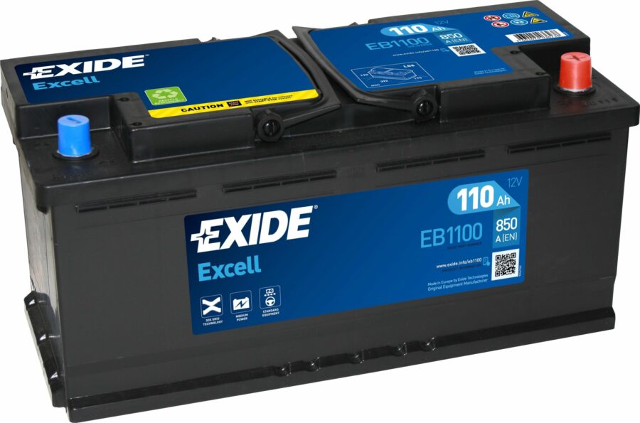 Akumulators EXIDE - 12V - 110 Ah - 3661024036238