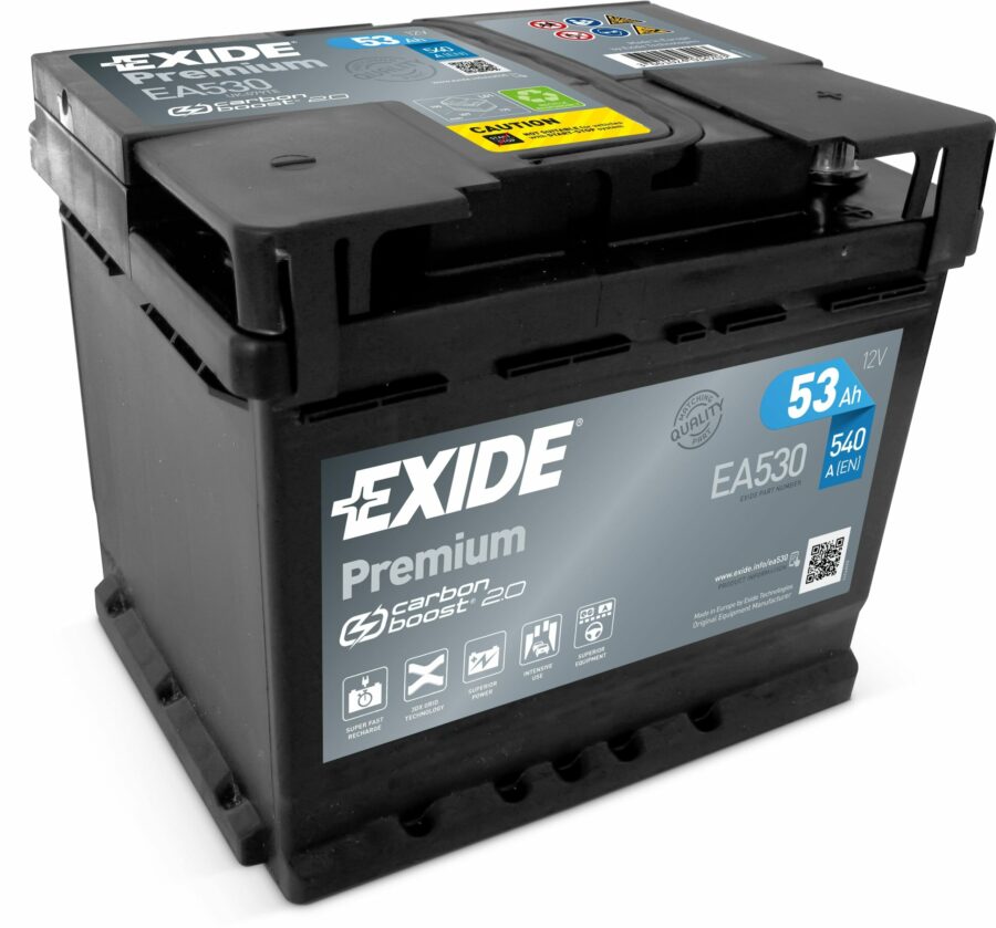 Akumulators EXIDE - 12V - 53  Ah - 3661024034203