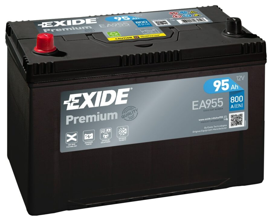 Akumulators EXIDE - 12V - 95  Ah - 3661024034197
