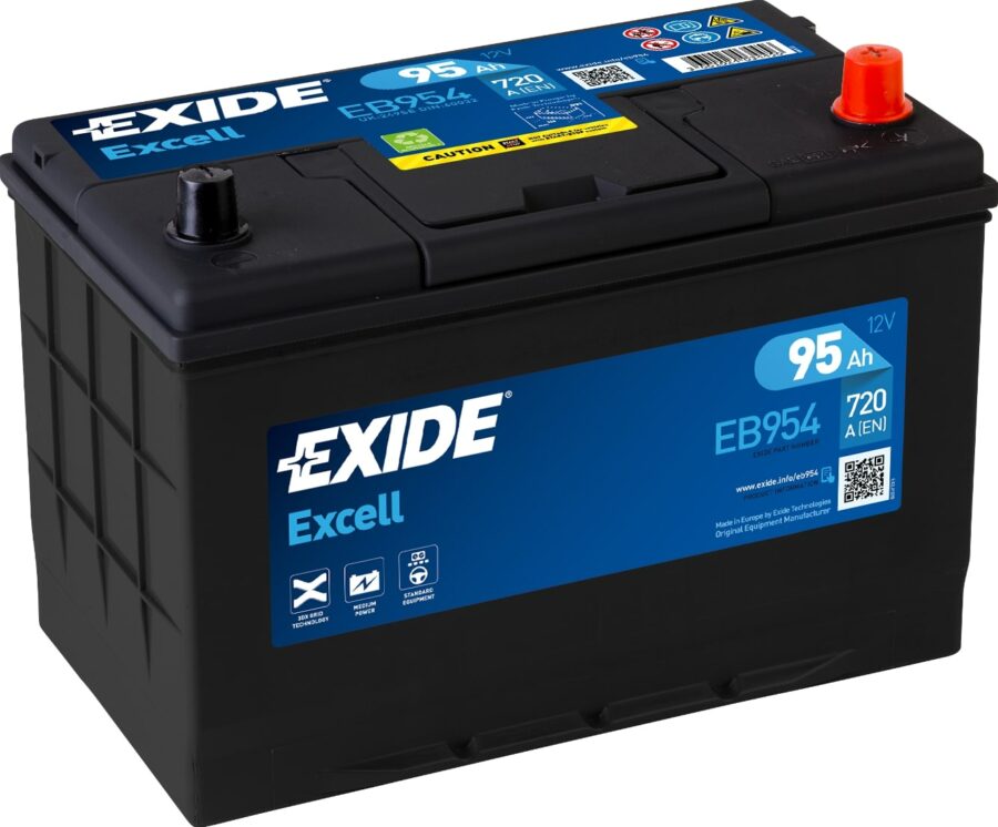 Akumulators EXIDE EXCELL - 12V - 95  Ah - 3661024034456