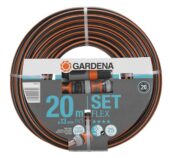 Gardena Comfort FLEX šļūtene 20m - 13 mm (1/2") komplekts - Laistīšanas piederumi