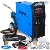 Sherman Digimig 300 Pulse Synergic MIGMAG, MMA, LIFT TIG DC invertora tipa metināšanas iekārta