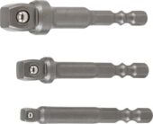 Drill Wobble Adaptor Set | 6.3 mm (1/4") drive | 3 pcs. (9162) - 9162 salidzini kurpirkt cenas