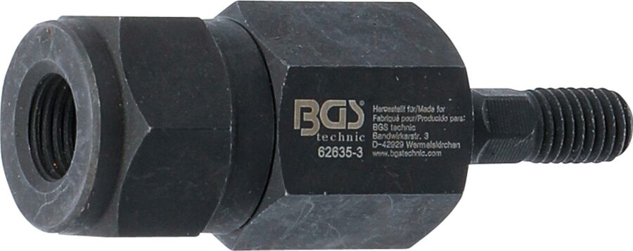 Ball Joint Adaptor | for BGS 62635 | M10 x M14 (62635-3) - 62635-3 salidzini kurpirkt cenas