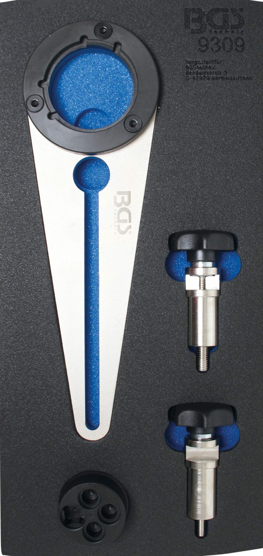 Crankshaft Pulley Holder and Rotating Tool Set | for BMW 2.5D (9309) - 9309 salidzini kurpirkt cenas