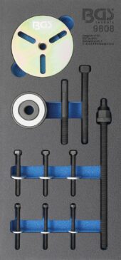 Crankshaft Pulley Tool Set | for MINI Cooper engines W11 (9808) - 9808 salidzini kurpirkt cenas