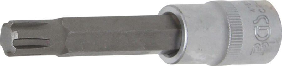 Bit Socket | length 100 mm | 12.5 mm (1/2") Drive | Spline (for RIBE) | M12 (4166) - 4166 salidzini kurpirkt cenas