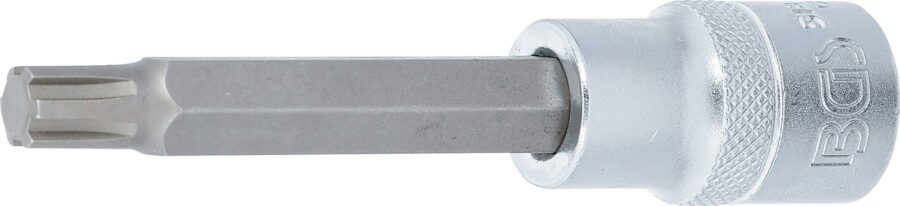 Bit Socket | length 100 mm | 12.5 mm (1/2") drive | Spline (for RIBE) | M9 (5184-R9) - 5184-R9 salidzini kurpirkt cenas