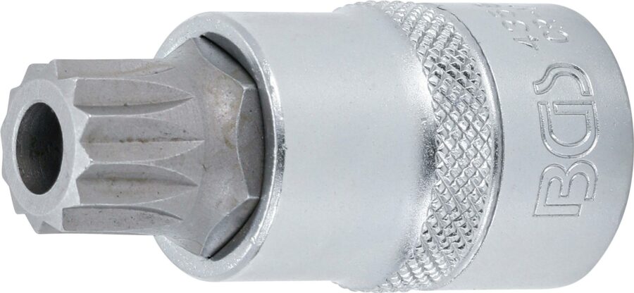 Bit Socket | 12.5 mm (1/2") Drive | Spline tamperproof (for XZN) M16 (4356) - 4356 salidzini kurpirkt cenas